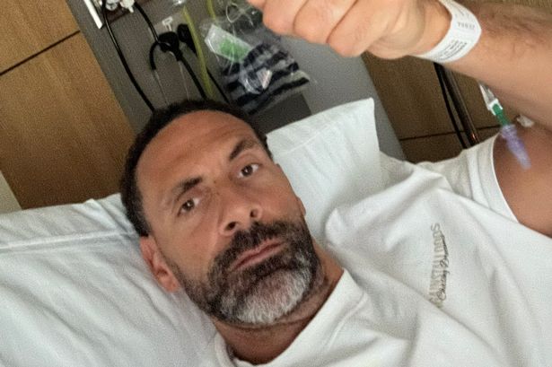 Rio Ferdinand to miss Man Utd clash as reason for hospital admission comes to light
