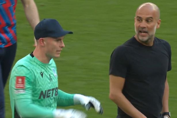 Pep Guardiola’s five-word taunt to Dean Henderson that sparked FA Cup final spat
