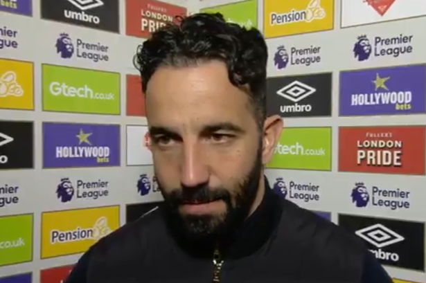 Ruben Amorim makes worrying Champions League admission after Brentford defeat