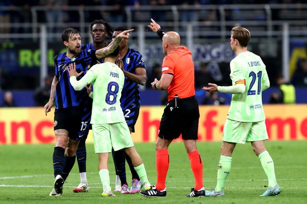 Barcelona star demands UEFA investigation as finger pointed at referee