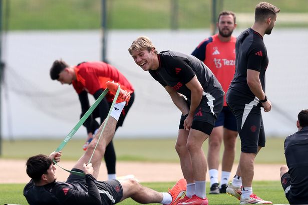 Four injured Man Utd stars absent from training a week before Europa League final