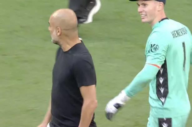 Pep Guardiola and Dean Henderson in furious row after Crystal Palace beat Man City