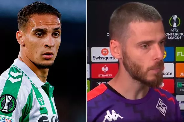 David De Gea fires dig at Antony as ex-Man Utd team-mate gets one over on him