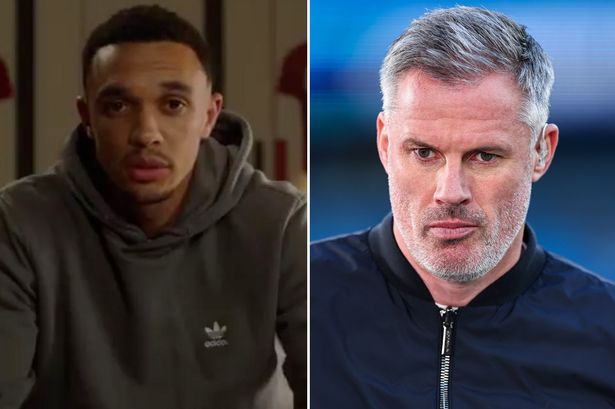 Jamie Carragher makes Arsenal and Man Utd point as Trent Alexander-Arnold response explained