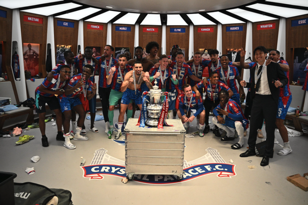 Dancing on the pitch and partying with fans – inside Crystal Palace’s FA Cup celebrations