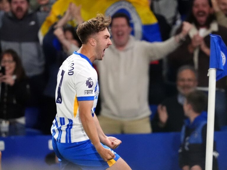 Brighton 3-2 Liverpool: Highlights, man of the match, stats as heroic Hinshelwood scores late winner
