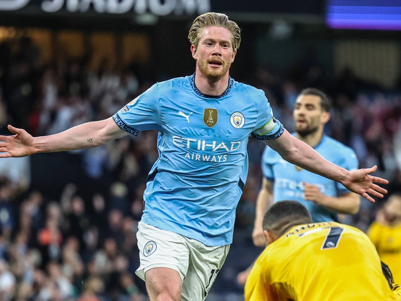 Man City 1-0 Wolves: Highlights, man of the match, stats as De Bruyne, Doku inspire Pep Guardiola's side to crucial win