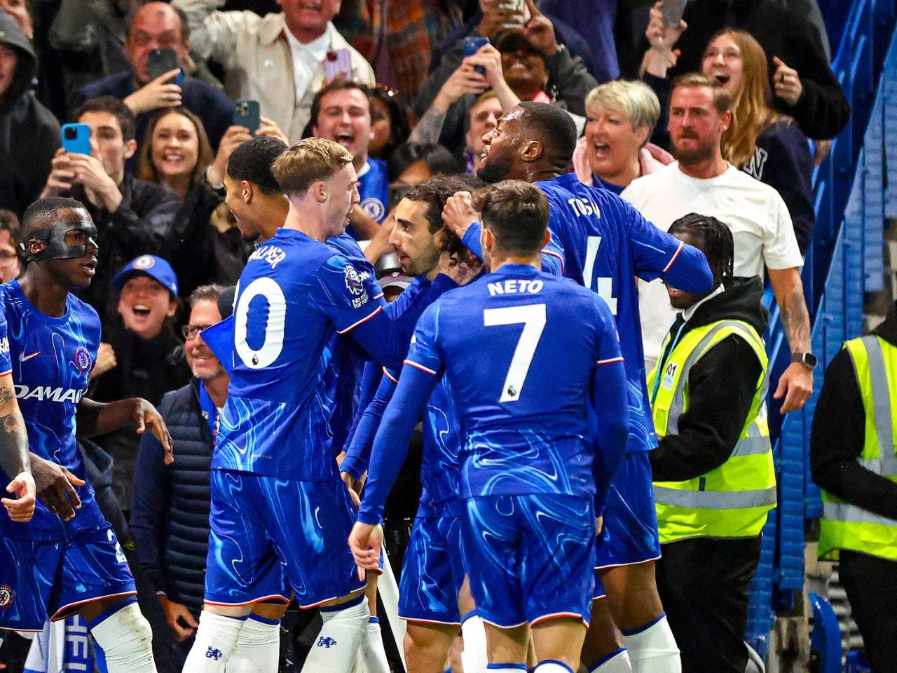 Chelsea 1-0 Man United: Highlights, man of the match, stats as Cucurella boosts Blues Champions League hopes