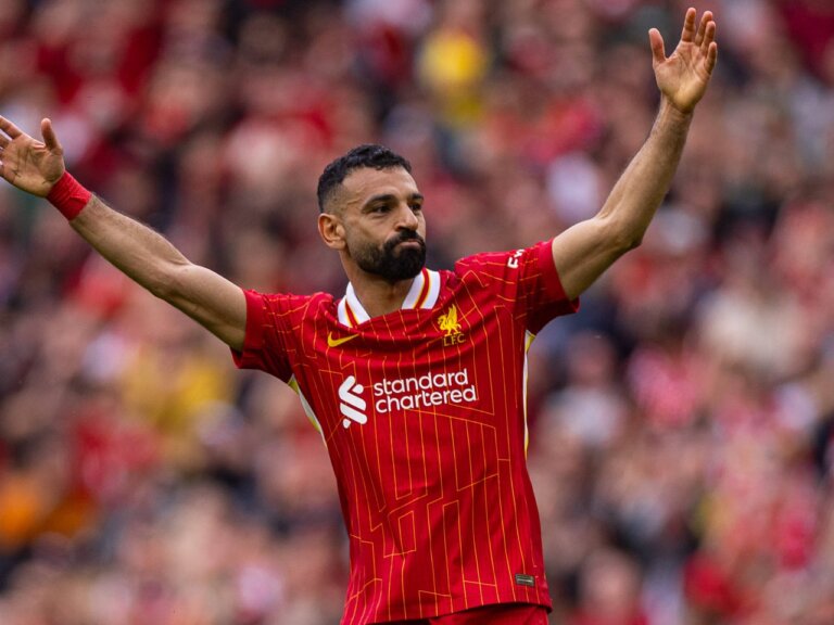 Mohamed Salah equals record and Arne Slot talks transfers after Liverpool lift Premier League trophy