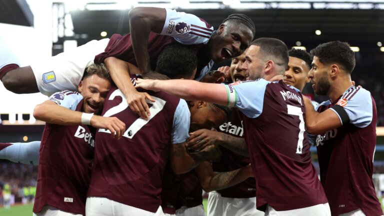 Villa into Champions League spots after win over Spurs
