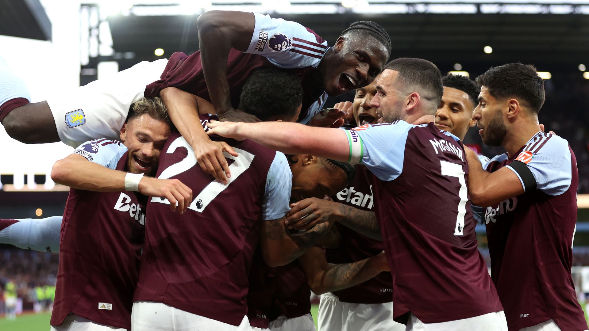 Villa into Champions League spots after win over Spurs