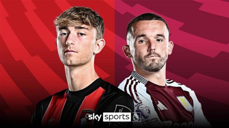 How to watch Bournemouth vs Aston Villa