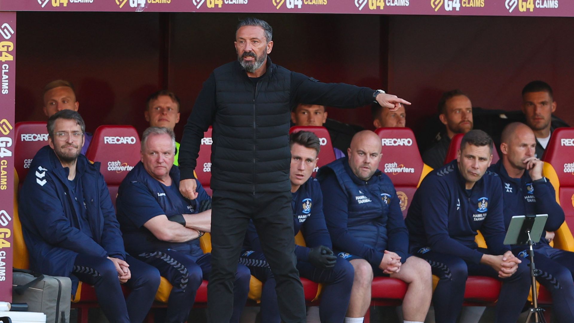Kilmarnock fans show McInnes anger in Motherwell defeat