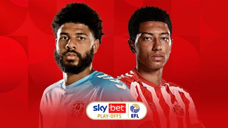 The play-offs continue – Coventry vs Sunderland LIVE! & highlights