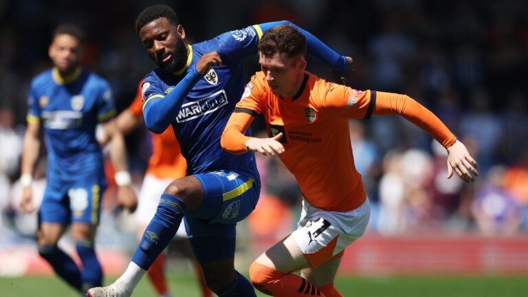 AFC Wimbledon see off Notts County to reach L2 play-off final