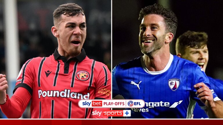 Chesterfield aiming to overturn first-leg deficit at Walsall LIVE! & highlights