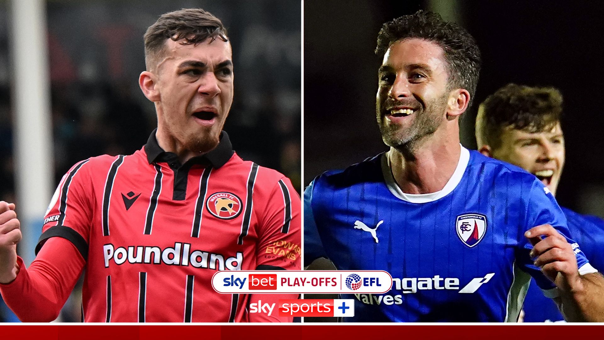 Chesterfield aiming to overturn first-leg deficit at Walsall LIVE! & highlights