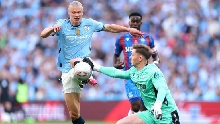 How did Henderson escape red card for handball?