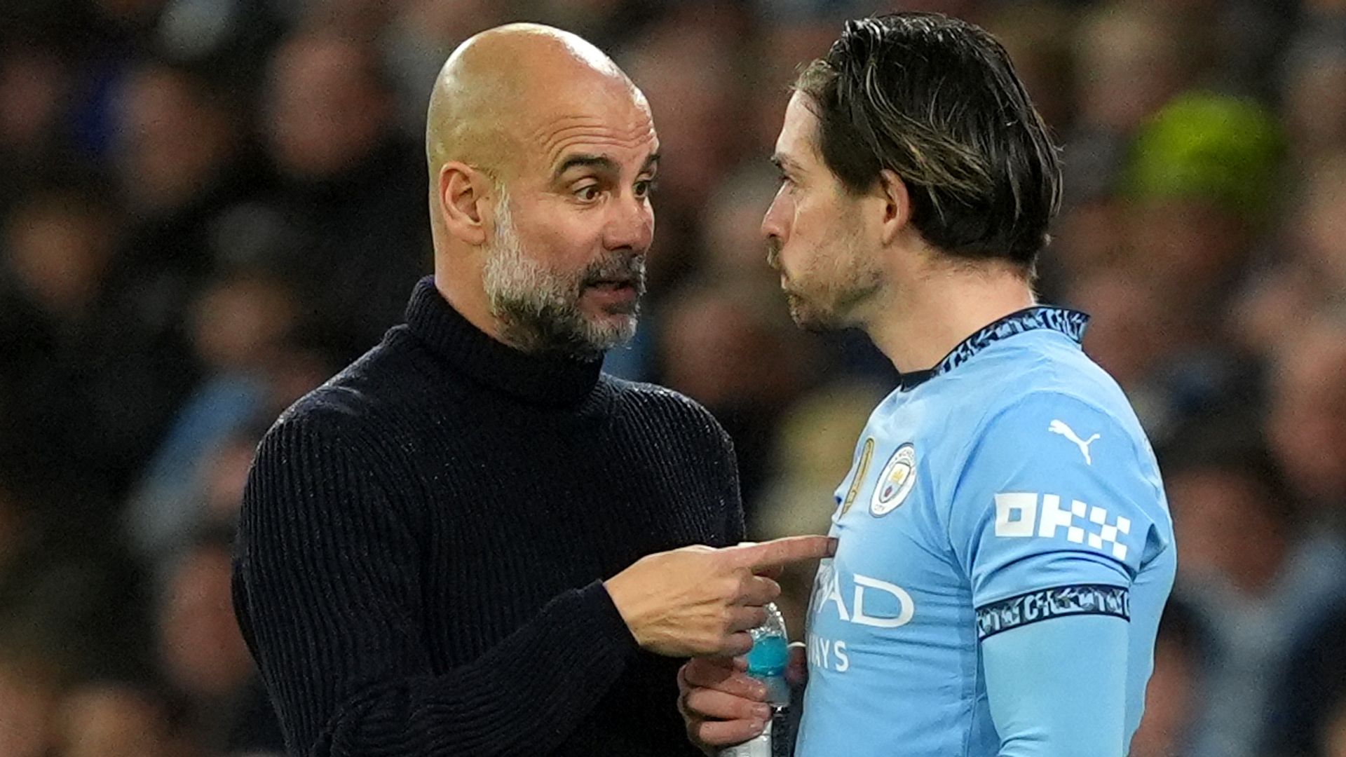 Pep's passionate exchange on Grealish absence: 'It's nothing personal!'