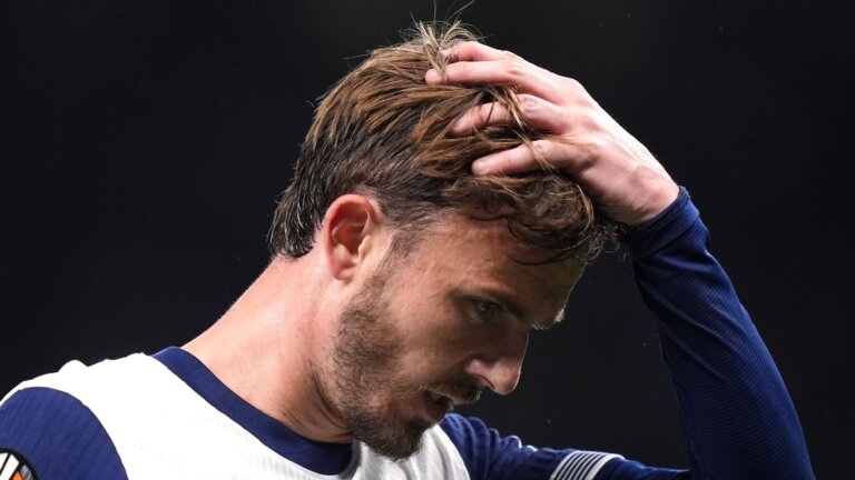 Spurs midfielder Maddison to miss remainder of season