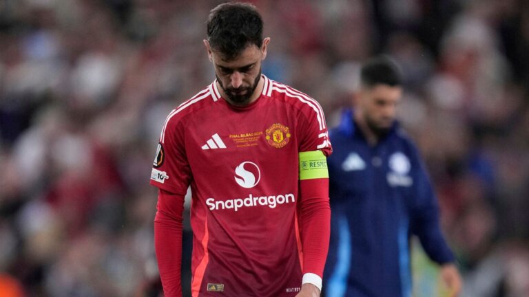 Europa League final player ratings: Onana’s nerves, Romero shines, where was Bruno?