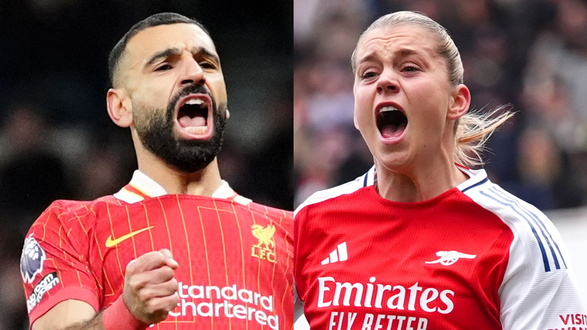 Salah and Russo win FWA Footballer of the Year awards