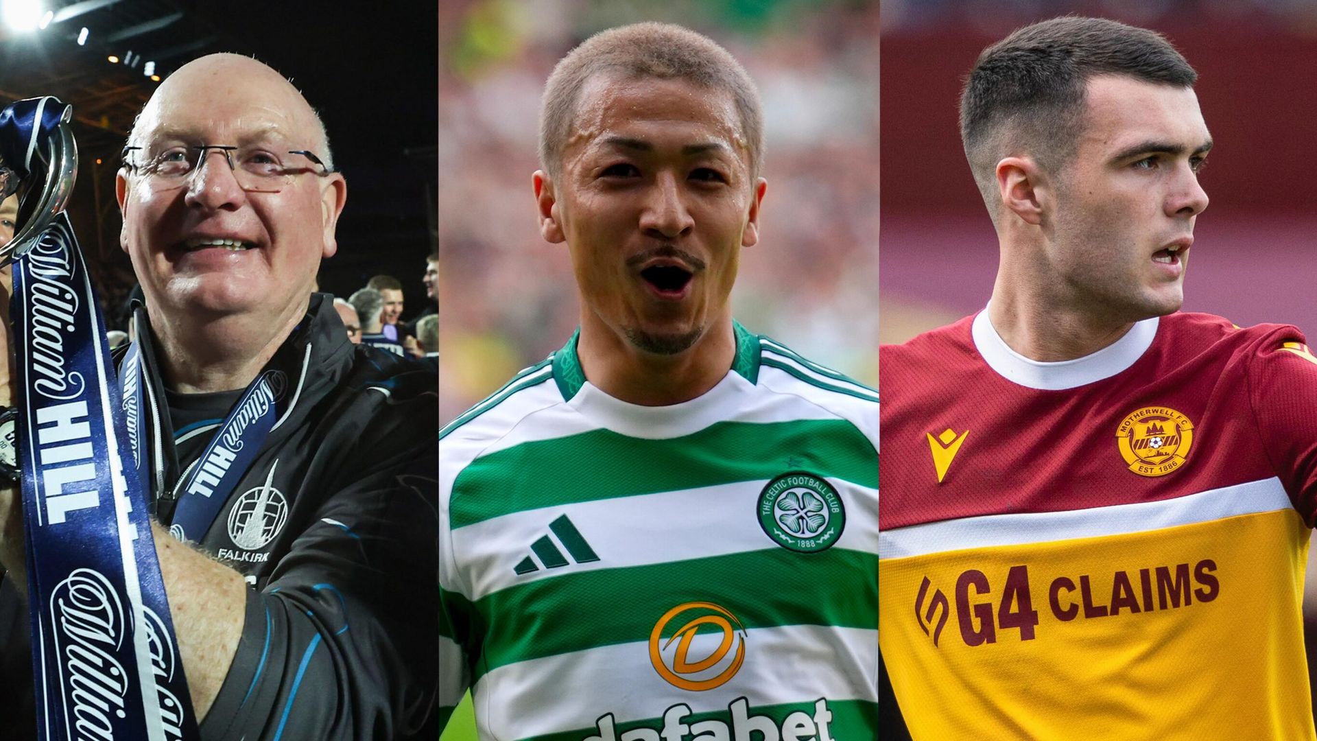 Maeda, McGlynn & Miller among PFA Scotland award winners