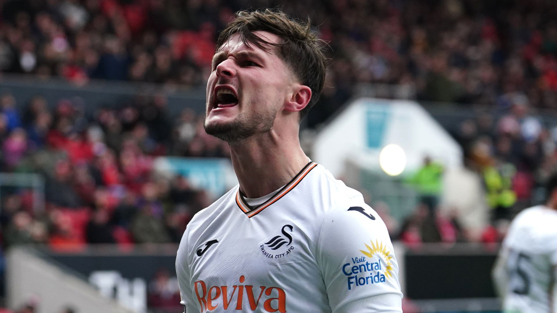 Swansea and Oxford share six goals as Joe Allen brings his career to an end