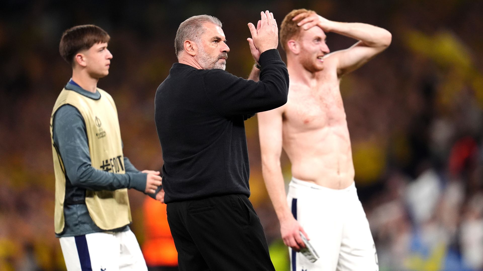 Ange praises 'buzz' Spurs fans created despite 'tough season'