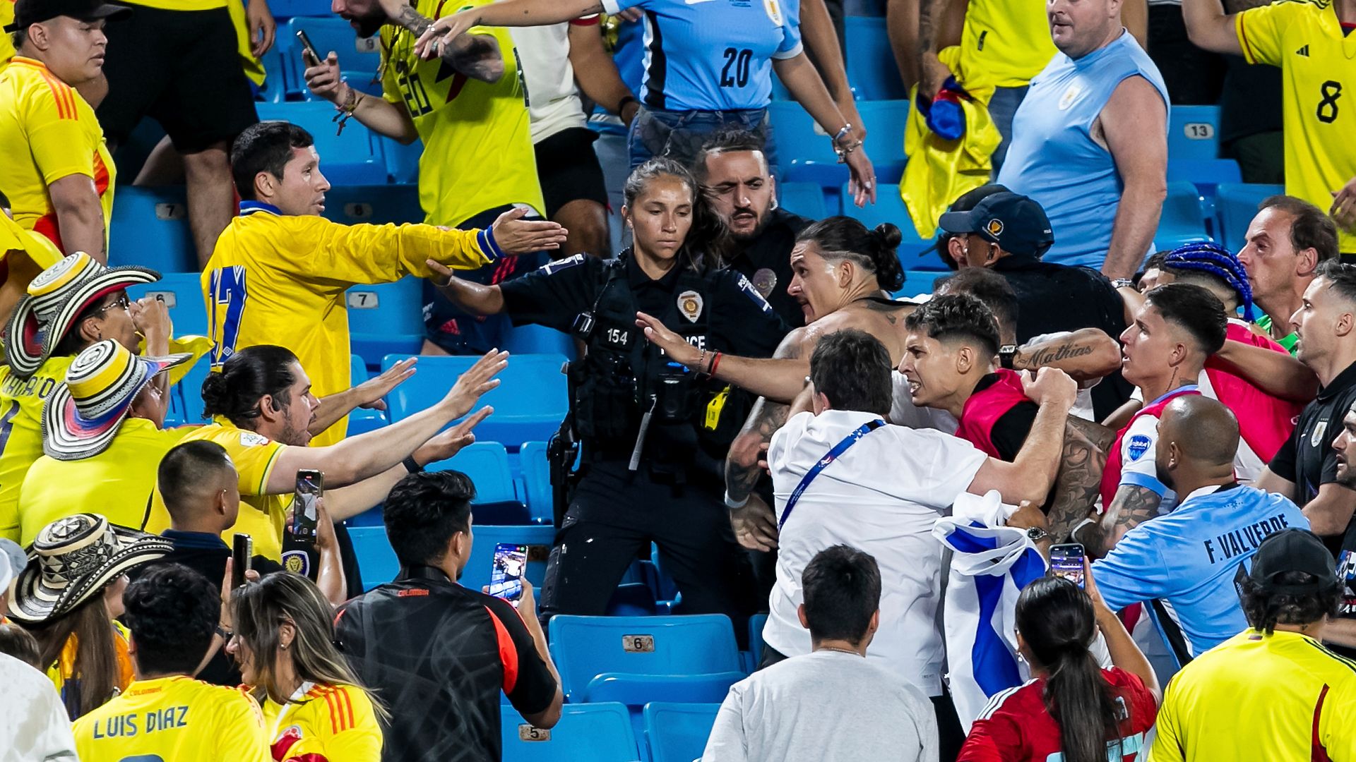 Nunez appeal rejected after brawl with fans in Uruguay's Copa America loss