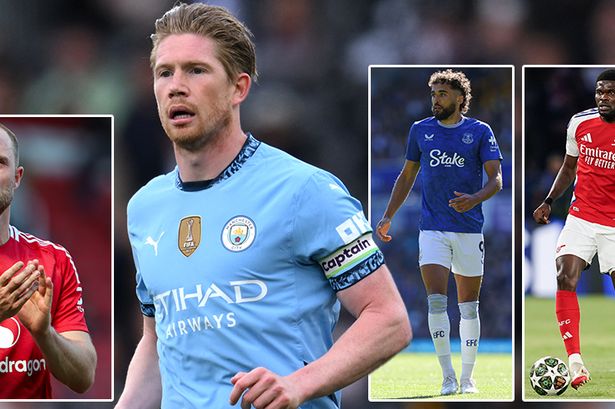 Premier League free agent XI featuring Kevin De Bruyne, Arsenal star and cult hero