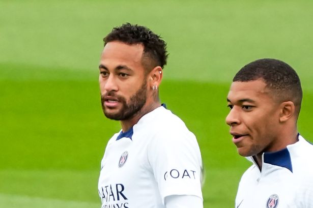 Kylian Mbappe and Neymar react as PSG finally break Champions League duck