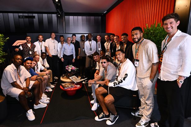 England stars soak up sun at F1 Spanish GP ahead of Andorra World Cup qualifier