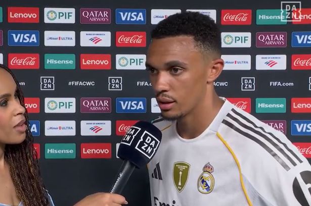 Trent Alexander-Arnold accused of LYING in first interview after Real Madrid debut