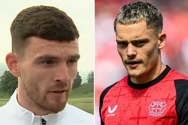 Andy Robertson quickly made his mind up on Florian Wirtz before Liverpool transfer
