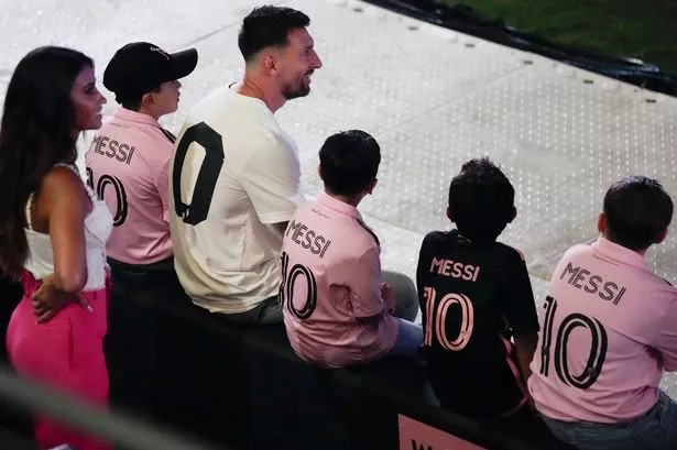 Lionel Messi’s sons look up to five players – and one currently plays in Premier League