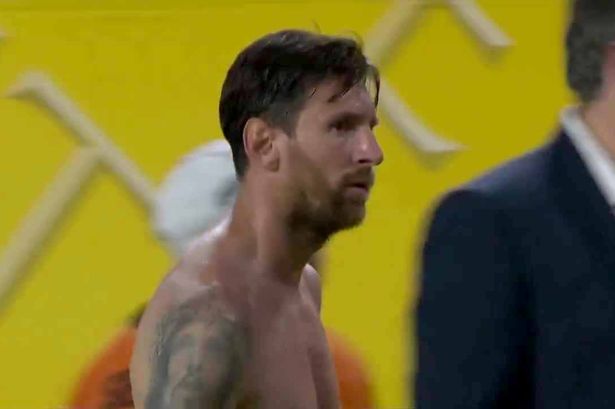 Lionel Messi showed true colours with unseen act in the tunnel after storming off pitch