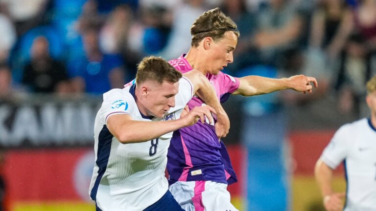 England qualify for U21 Euro knockouts despite Germany defeat