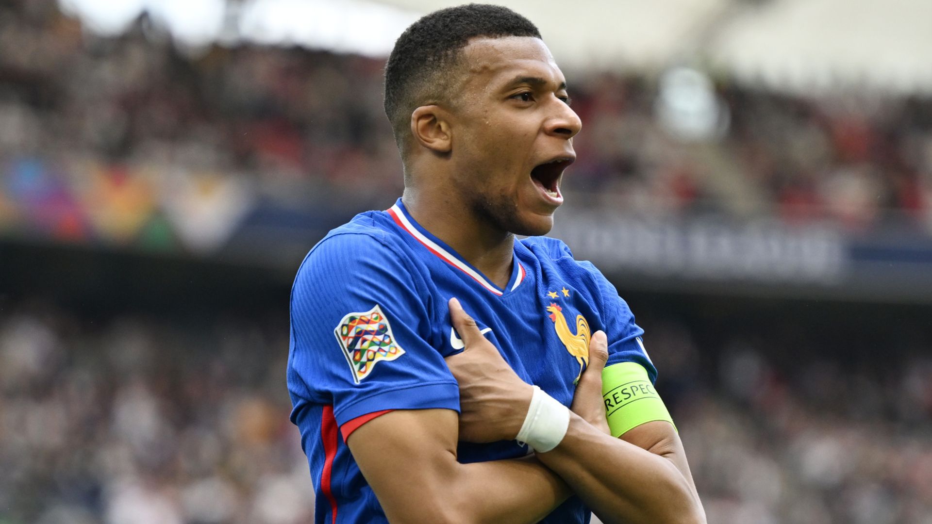 Mbappe reaches goal landmark as France finish third in Nations League