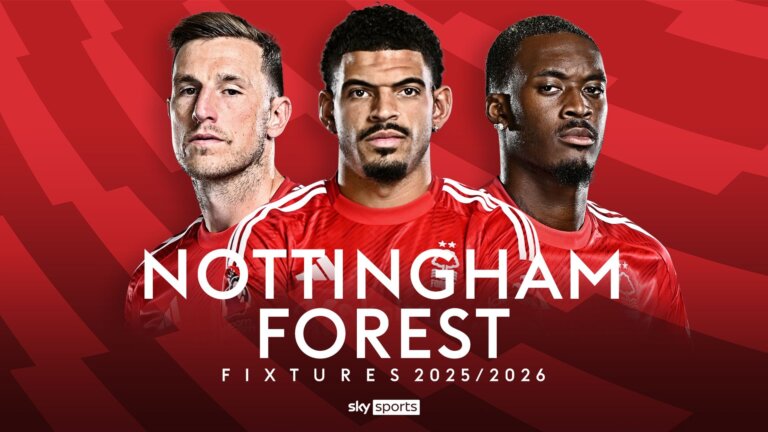 Nott’m Forest fixtures: Difficult final month for Nuno’s side