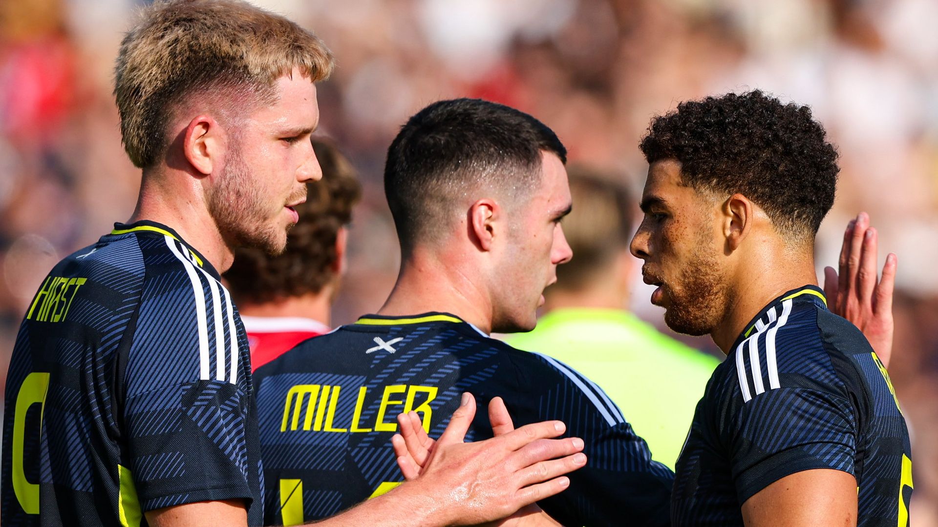 Adams hat-trick fires Scotland past Liechtenstein