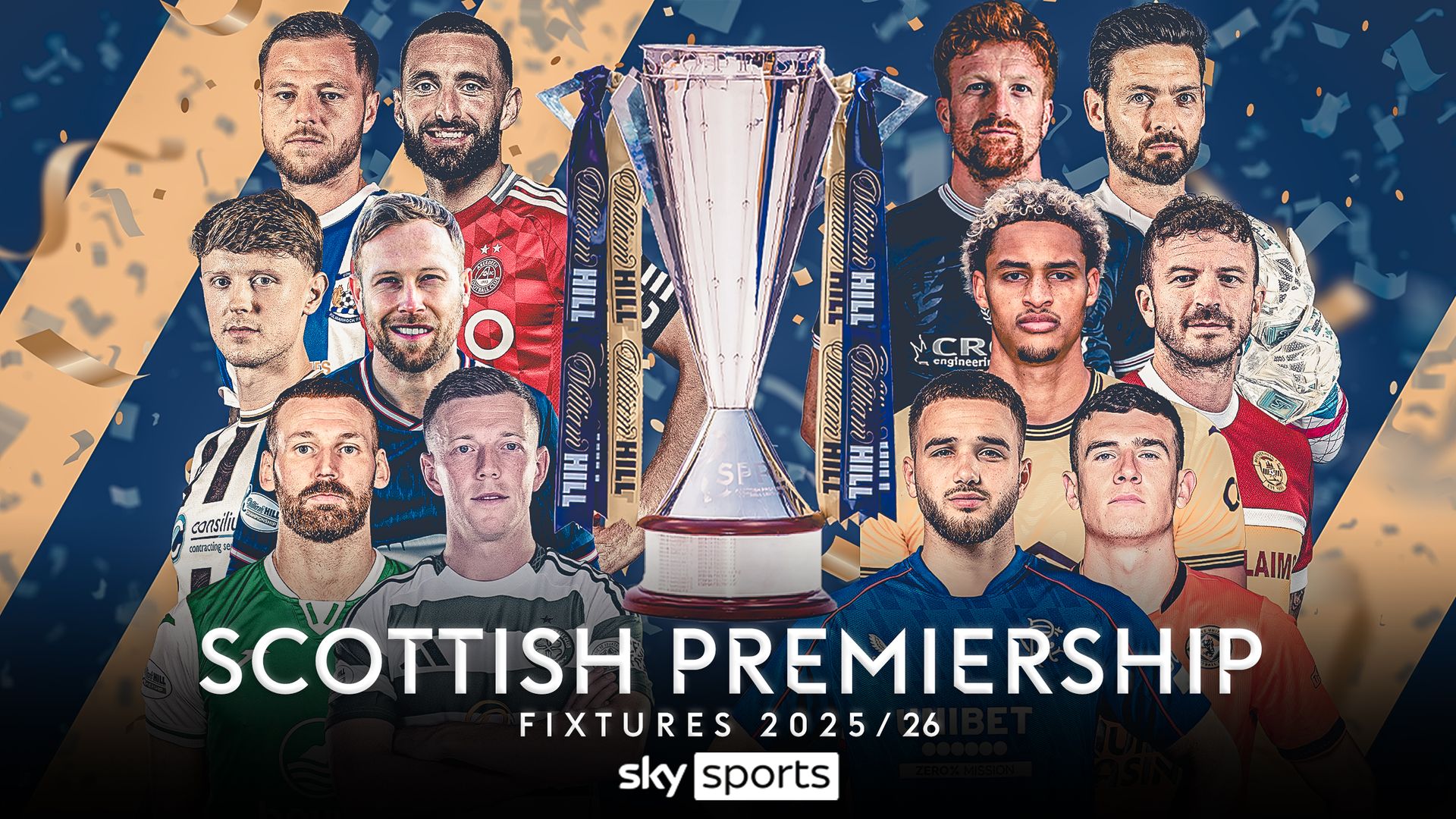 Scottish Premiership: Celtic, Rangers, Hearts and Aberdeen live on opening weekend