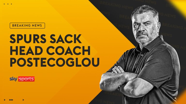 Spurs sack Postecoglou