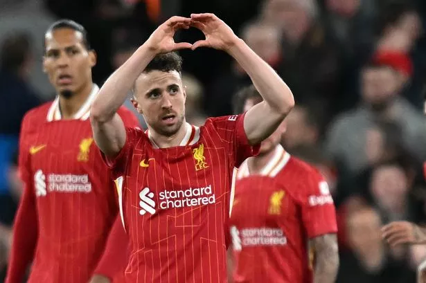 Diogo Jota’s final Liverpool goal downed arch-rivals and took him past David Beckham