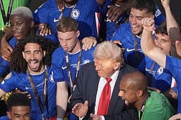 Cole Palmer aims three-word dig at Donald Trump after gatecrashing Chelsea celebrations