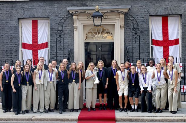 Four Lionesses named in UEFA Team of the Euros as England heroes visit Downing Street