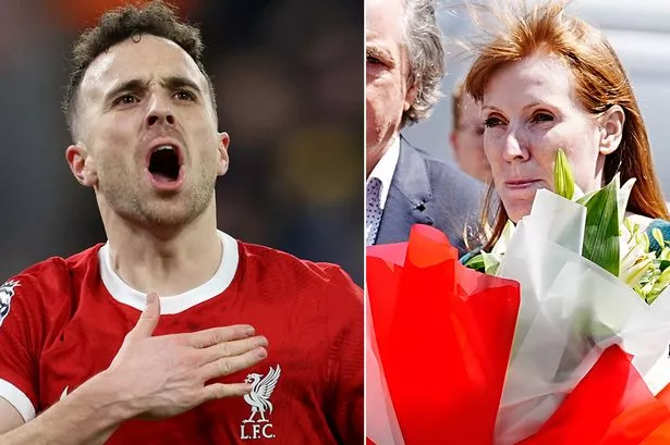 Angela Rayner pays touching tribute to Diogo Jota at Anfield after Liverpool star’s death