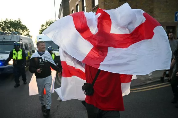 England fans risk £2,500 fine if they flout St George’s Cross flag rules