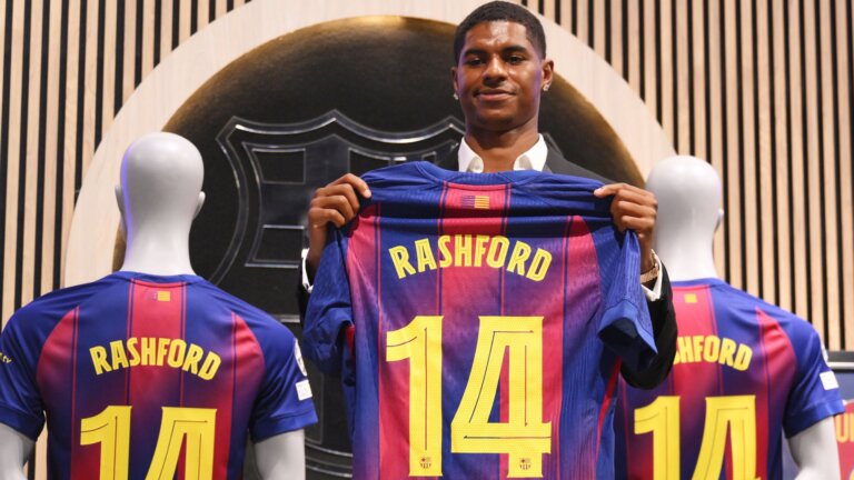 ‘It’s a club where dreams come true’ – Rashford joins Barcelona on loan