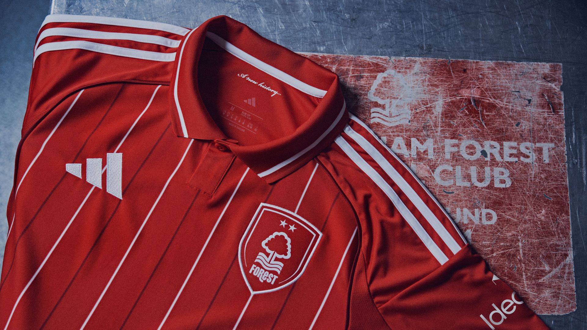 Football kits 2025/26: Forest unveil new home shirt 'inspired by kits of past'
